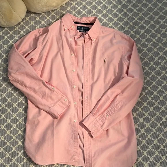 Pink Ralph Lauren button down - Picture 1 of 7